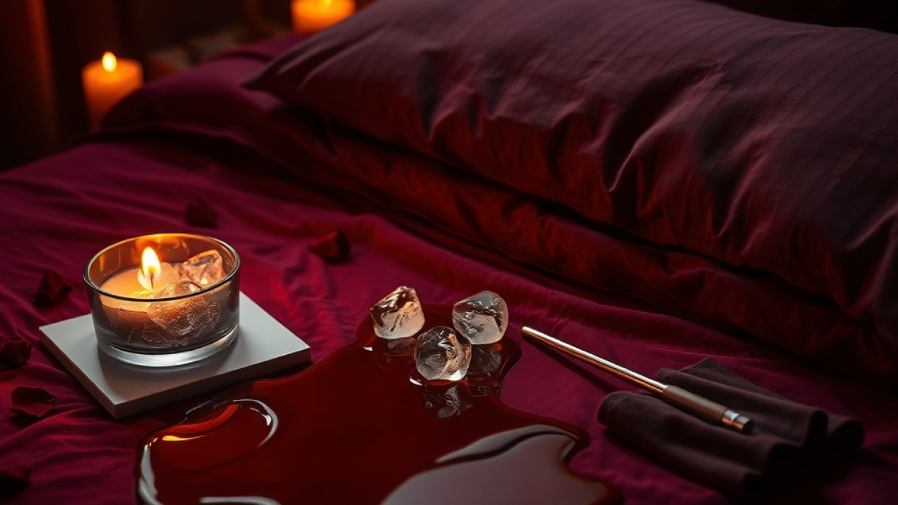 Wax Play & Temperature Tease: Drip, Cool, Make Them Shiver Beg