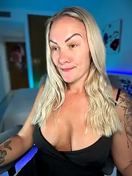 NastyMilf_ live cam, Sweden, Curvy, Blonde, Brown - EroticFlix