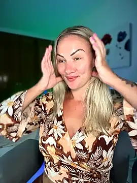 NastyMilf_ live cam, Sweden, Curvy, Blonde, Brown - EroticFlix