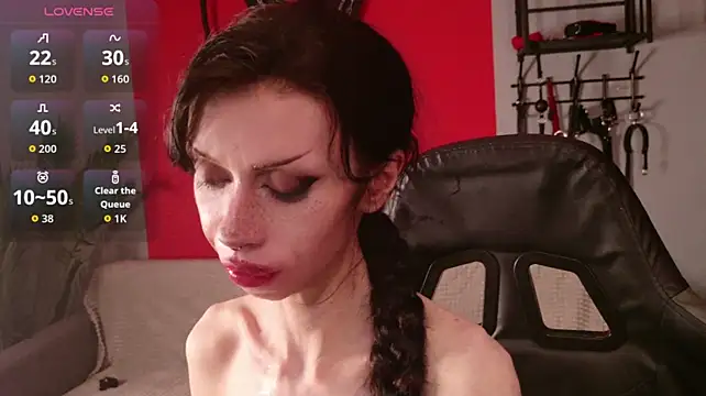 devvilss_toy live cam, Thin, Brown, Blue, Small Tits - EroticFlix