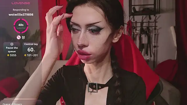 devvilss_toy live cam, Thin, Brown, Blue, Small Tits - EroticFlix